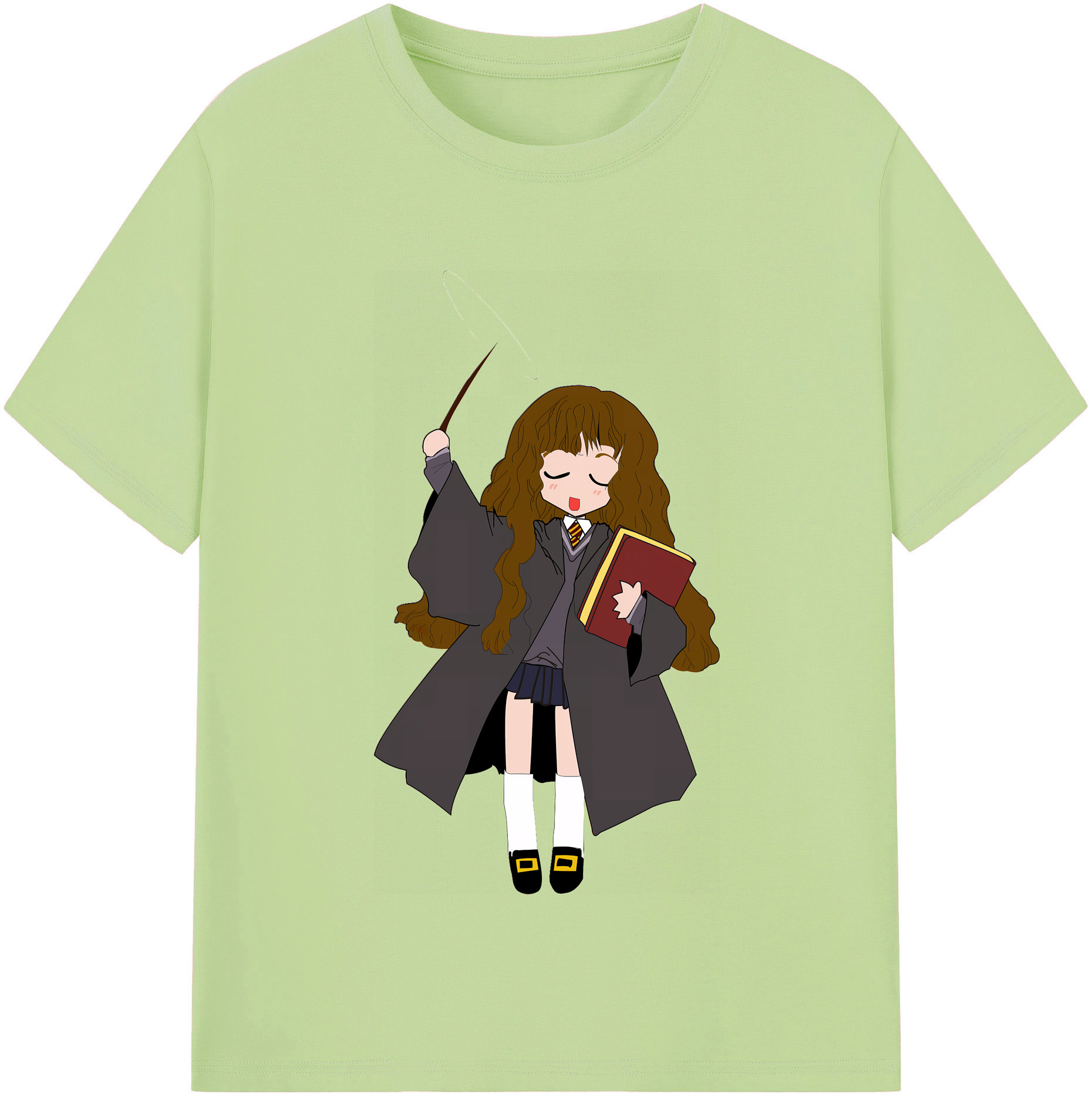 （画像用） Harry Potter ハリー・ポッターシリーズ 綿100％半袖Tシャツ（フロントプリント）